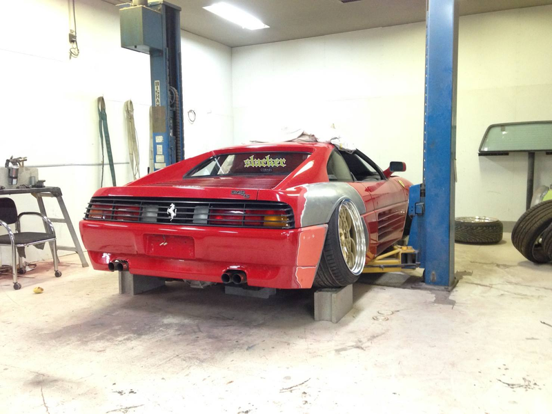 Illustration for article titled Somebody Stanced A Freaking Ferrari